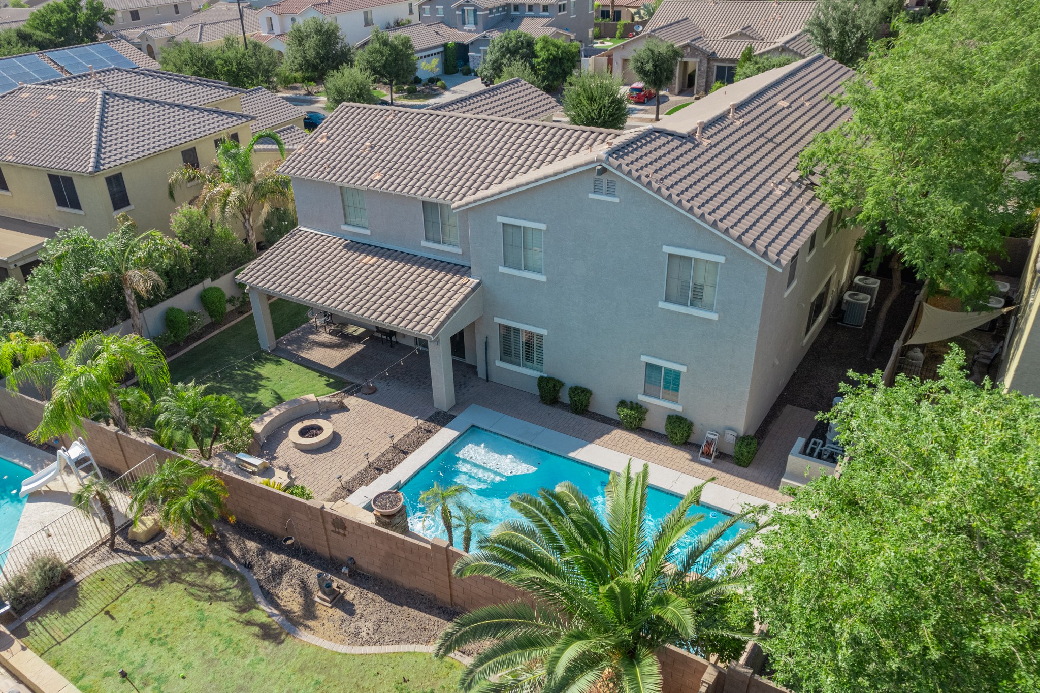 Powell Way — drone aerial