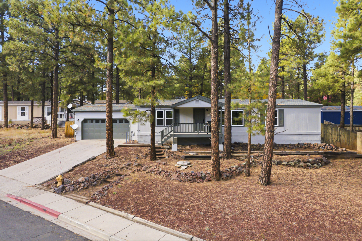 Topeka Ave — pine-framed exterior