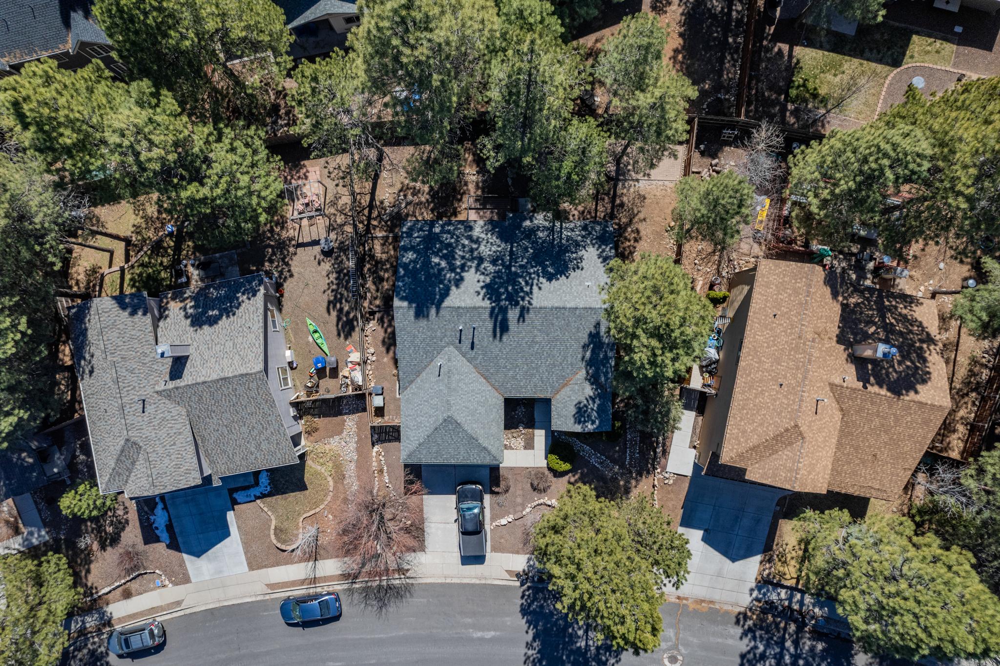 Flagstaff — top-down neighborhood